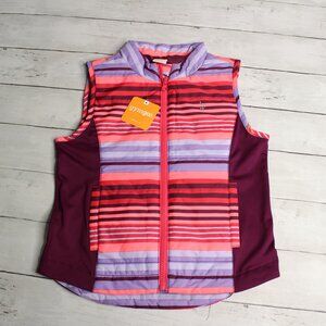Gymboree Girl's Sleeveless Puffer Jacket Vest Size M 7-8 Gymgo Athletic